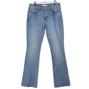 Levis 515 Bootcut Jeans Womens 6 L/C Medium Wash Blue Denim Stretch 515-0211
